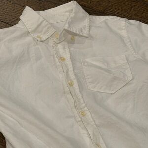 GAP kids White Casual Button-Down Shirt